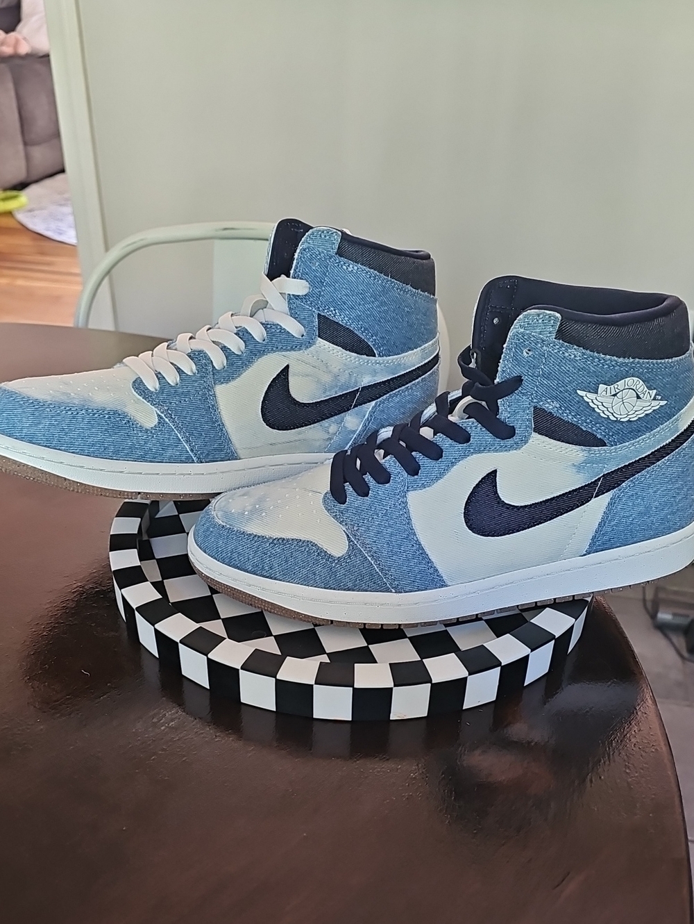Nike Air Jordan 1 Retro High OG 'Denim' sneakers Mens Sz 10.5